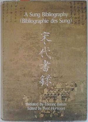 Seller image for Sung Bibiography (Bibliographie Des Sung), A for sale by SEATE BOOKS