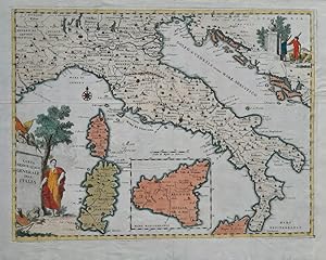 CARTA GEOGRAFICA GENERALE DELL'ITALIA