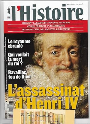 Image du vendeur pour L'histoire N 351: L'assassinat d'Henri IV mis en vente par La Petite Bouquinerie