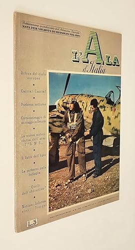 Imagen del vendedor de L'ALA D'ITALIA (anno XXIV) N. 12 - 16-30 giugno 1943 a la venta por Stampe Antiche e Libri d'Arte BOTTIGELLA