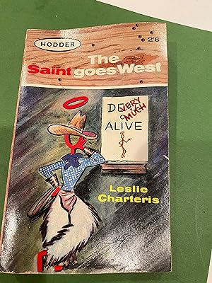 Seller image for THE SAINT goes west for sale by Happy Heroes