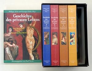Bild des Verkufers fr Geschichte des privaten Lebens. [5 Bde.; komplett]. zum Verkauf von antiquariat peter petrej - Bibliopolium AG