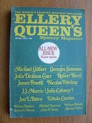 Seller image for Ellery Queen's Mystery Magazine April 1973 for sale by Scene of the Crime, ABAC, IOBA