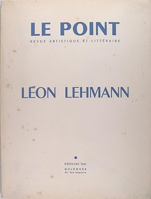 Seller image for Le Point - Lon Lehmann for sale by Philippe Lucas Livres Anciens