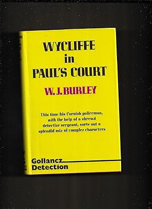 Bild des Verkufers fr Wycliffe in Paul's Court (Gollancz Detection) zum Verkauf von Gwyn Tudur Davies