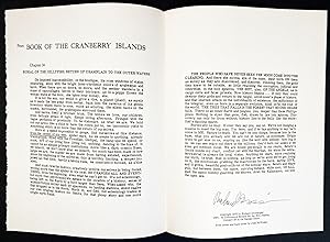 Immagine del venditore per From "Book of Cranberry Islands." venduto da Granary Books