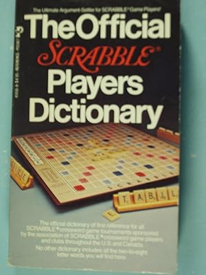 Seller image for Official Scrabble Player's Dictionary for sale by PB&J Book Shop