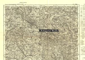 Karte des Deutschen Reiches 511 Haßfurt. Berichtigt 1931 von der topographischen Zweigstelle des ...