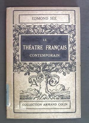 Imagen del vendedor de Le theatre francais contemporain. Collection Armand Colin No. 106. a la venta por books4less (Versandantiquariat Petra Gros GmbH & Co. KG)