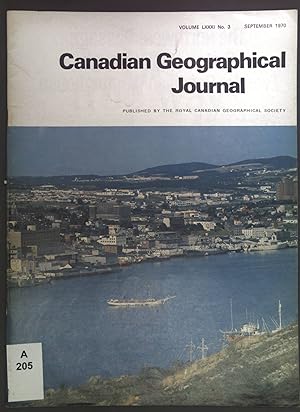 Bild des Verkufers fr St. John's Newfoundland. - in: Canadian Geographical Journal Vol. LXXXI No. 3, September 1970 zum Verkauf von books4less (Versandantiquariat Petra Gros GmbH & Co. KG)