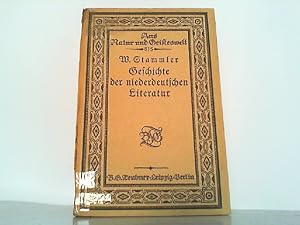 Immagine del venditore per Geschichte der niederdeutschen Literatur von den ltesten Zeiten bis auf die Gegenwart. venduto da Antiquariat Ehbrecht - Preis inkl. MwSt.
