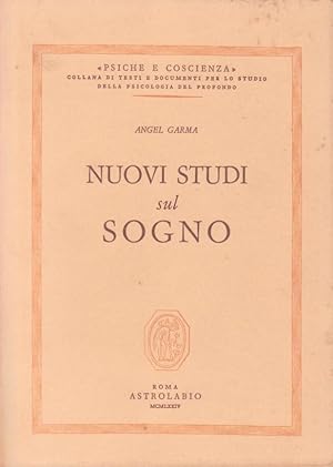 NUOVI STUDI SUL SOGNO