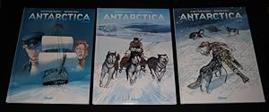 Bild des Verkufers fr Antarctica - T1 : Jeu de dupes - T2 : Hivernage - T3 : 908 Sud (srie complte en 3 volumes) zum Verkauf von Abraxas-libris