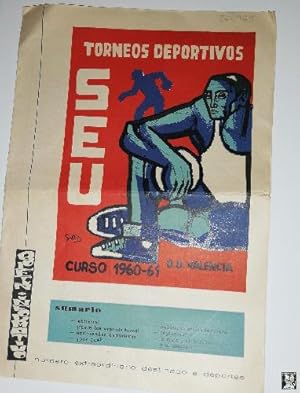 REVISTA D.U. VALENCIA :Torneos deportivos SEU. Curso 1960-1961