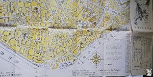 ANTIGUO PLANO TURÍSTICO DE SEVILLA / OLD SEVILLE TOURISTIC MAP