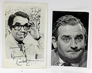 Seller image for The Two Ronnies Ronnie Barker Ronnie Corbett Original Signed Photographs for sale by Lasting Words Ltd