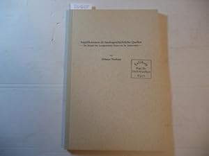 Seller image for Supplikationen als landesgeschichtliche Quellen : das Beispiel d. Landgrafschaft Hessen im 16. Jh. (=Hessisches Jahrbuch fr Landesgeschichte - Band 28 (1978), Seite 110-190) for sale by Gebrauchtbcherlogistik  H.J. Lauterbach