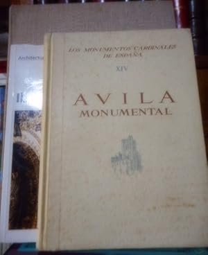 Immagine del venditore per GEOGRAFA DE LA ARQUITECTURA ESPAOLA + VILA MONUMENTAL + IBERIAN-AMERICAN BAROQUE (3 libros) venduto da Libros Dickens