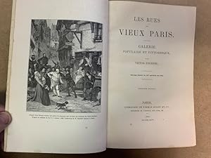 Les rues du Vieux Paris. Galerie populaire et pittoresque