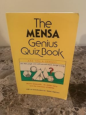 Seller image for The MENSA Genius Quiz Book for sale by Vero Beach Books