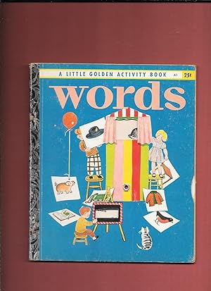 Seller image for WORDS A Little Golden Activity Book for sale by John Wielinski