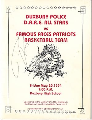 Duxbury Police D.A.R.E. All Stars vs Famous Faces Patriots Basketball Team. Friday May 20, 1994, ...