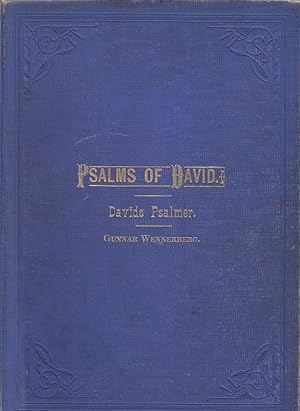 Psalms of David. Davids Psalmer. Solos with Chorus and Piano Accompianiment / Solosanger Och Chor...