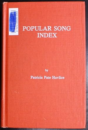 Image du vendeur pour Popular Song Index mis en vente par GuthrieBooks