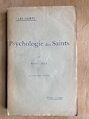 Psychologie des saints