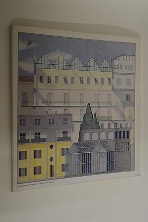 Bild des Verkufers fr Zeichnungen und Aquarelle: Architekturprojekte zum Verkauf von Antiquariat Biebusch