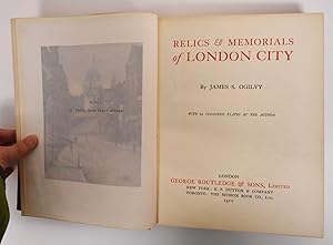 Seller image for Relics & Memorials of London City for sale by Mullen Books, ABAA