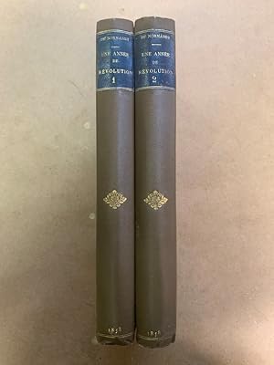 Une année de Révolution daprès Un journal tenu à Paris en 1848