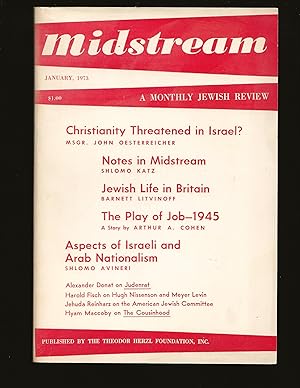 Seller image for Two copies of Midstream Review, one from June/July, 1970 and one from January, 1973, Also from May, 1963 a copy of Commentary (All three were previously owned by Alexander Donat) for sale by Rareeclectic