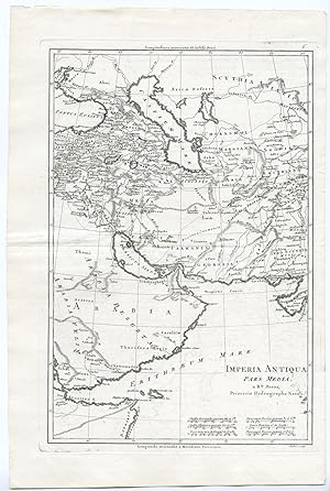 Antique Print-MIDDLE EAST-PERSIA-ARABIA-TURKEY-Bonne-1787