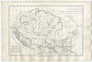 Antique Print-BALKAN-PANNONIA-DACIA-ILLYRIA-MOESIA-Bonne-1787
