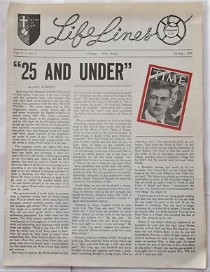 Seller image for LifeLines (Life Lines) Vol. V No. 4 (Spring 1967) (Christian Newsletter) for sale by Bloomsbury Books