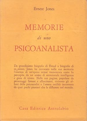 MEMORIE DI UNO PSICOANALISTA