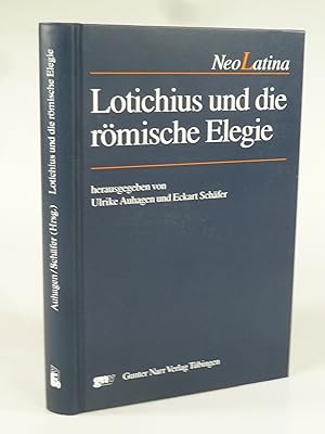 Immagine del venditore per Lotichius und die rmische Elegie. venduto da Antiquariat Dorner