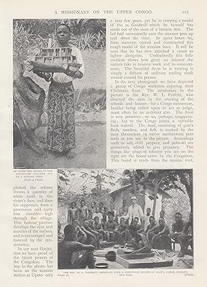 Seller image for A Missionary on the Upper Congo. [Cannibals]. An original article from the Wide World Magazine 1899. for sale by Cosmo Books