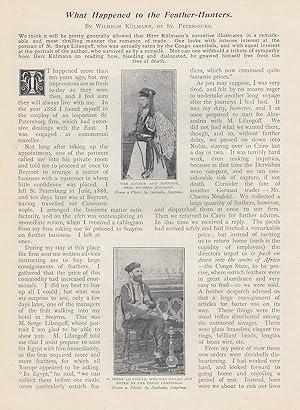 Seller image for What Happened to the Feather Hunters. Escape from the Congo Cannibals. An original article from the Wide World Magazine 1900. for sale by Cosmo Books