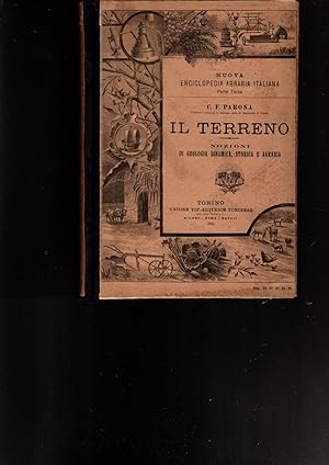 Seller image for IL TERRENO NOZIONI DI GEOLOGIA, STORICA E AGRARIA for sale by iolibrocarmine