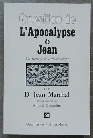 Bild des Verkufers fr L'Apocalypse de Jean. Un message pour notre temps. zum Verkauf von Librairie les mains dans les poches