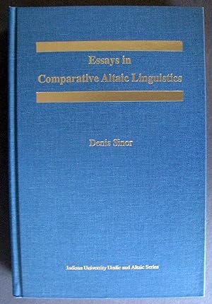 Immagine del venditore per Essays in Comparative Altaic Linguistics venduto da Dale A. Sorenson