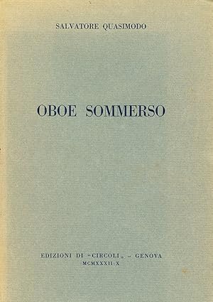 Oboe sommerso