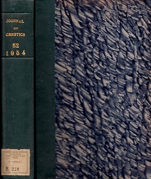 Imagen del vendedor de Journal of genetics Vol 52 1954 a la venta por Biblioteca di Babele