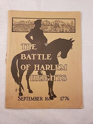 Seller image for The Battle Of Harlem Heights, September 16, 1776 for sale by WellRead Books A.B.A.A.