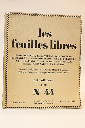 Les feuilles libres N°44