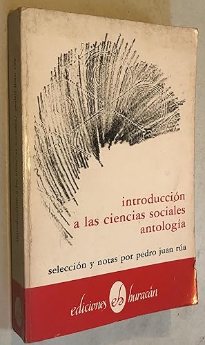 Imagen del vendedor de Introduccio?n a las ciencias sociales: Antologi?a (Spanish Edition) a la venta por Once Upon A Time