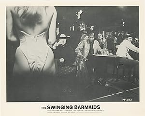 Imagen del vendedor de [The] Swinging Barmaids (Collection of six original photographs from the 1975 film) a la venta por Royal Books, Inc., ABAA