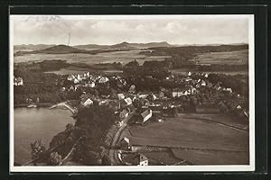 Bild des Verkufers fr Ansichtskarte Thammhl am See, Perspektive aus der Vogelschau zum Verkauf von Bartko-Reher